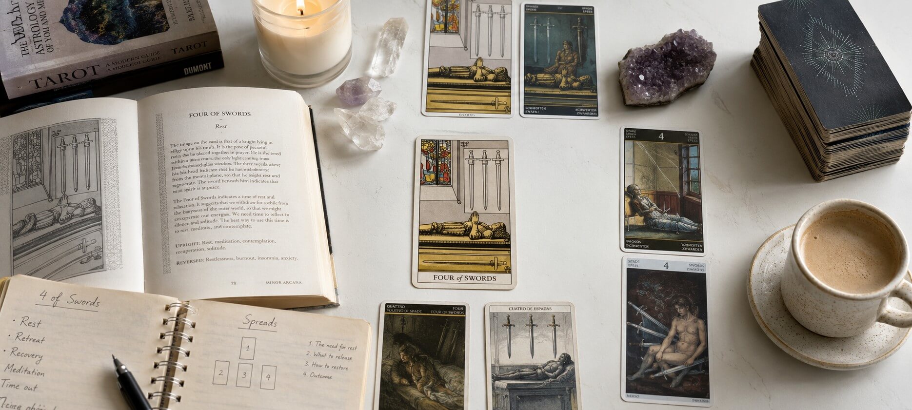 Four of Swords Tarot