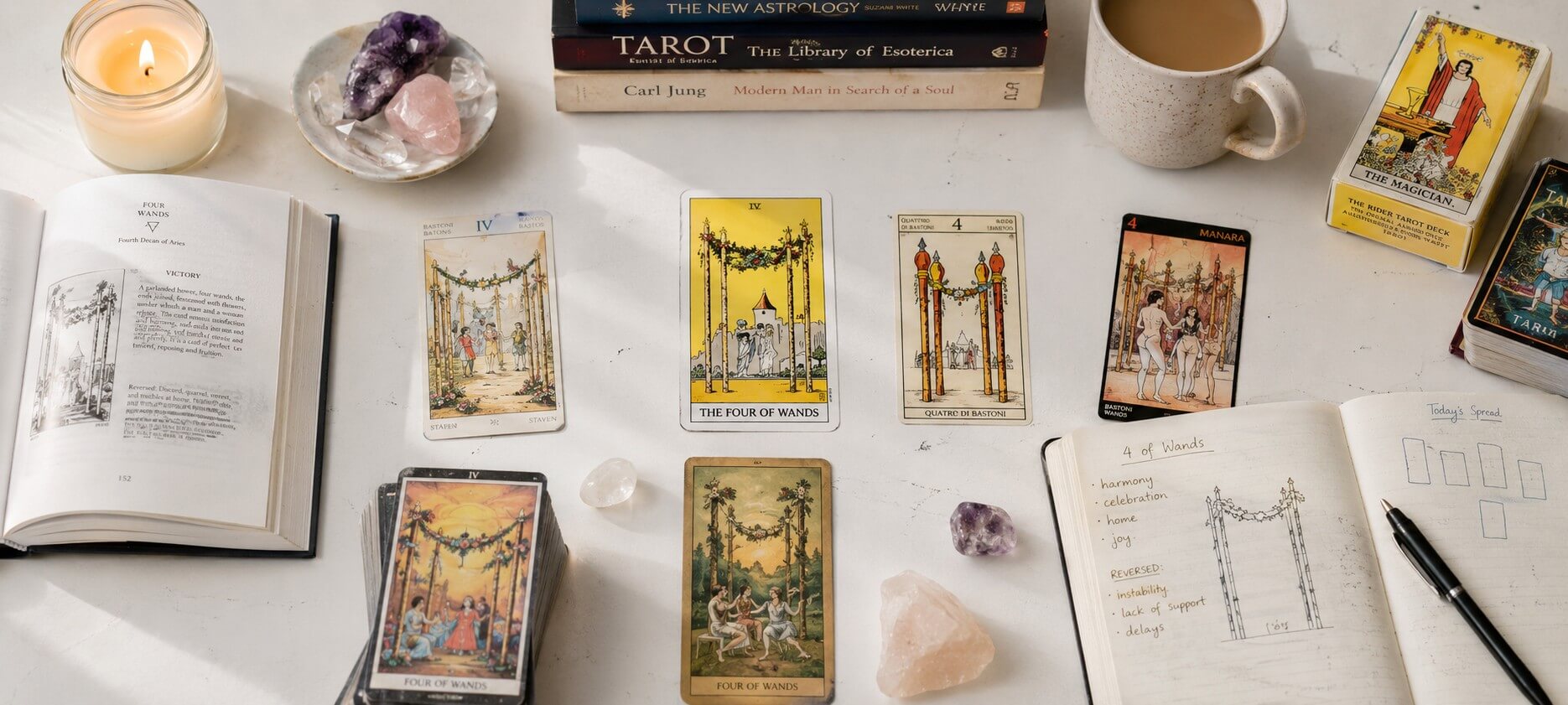 Four of Wands Tarot