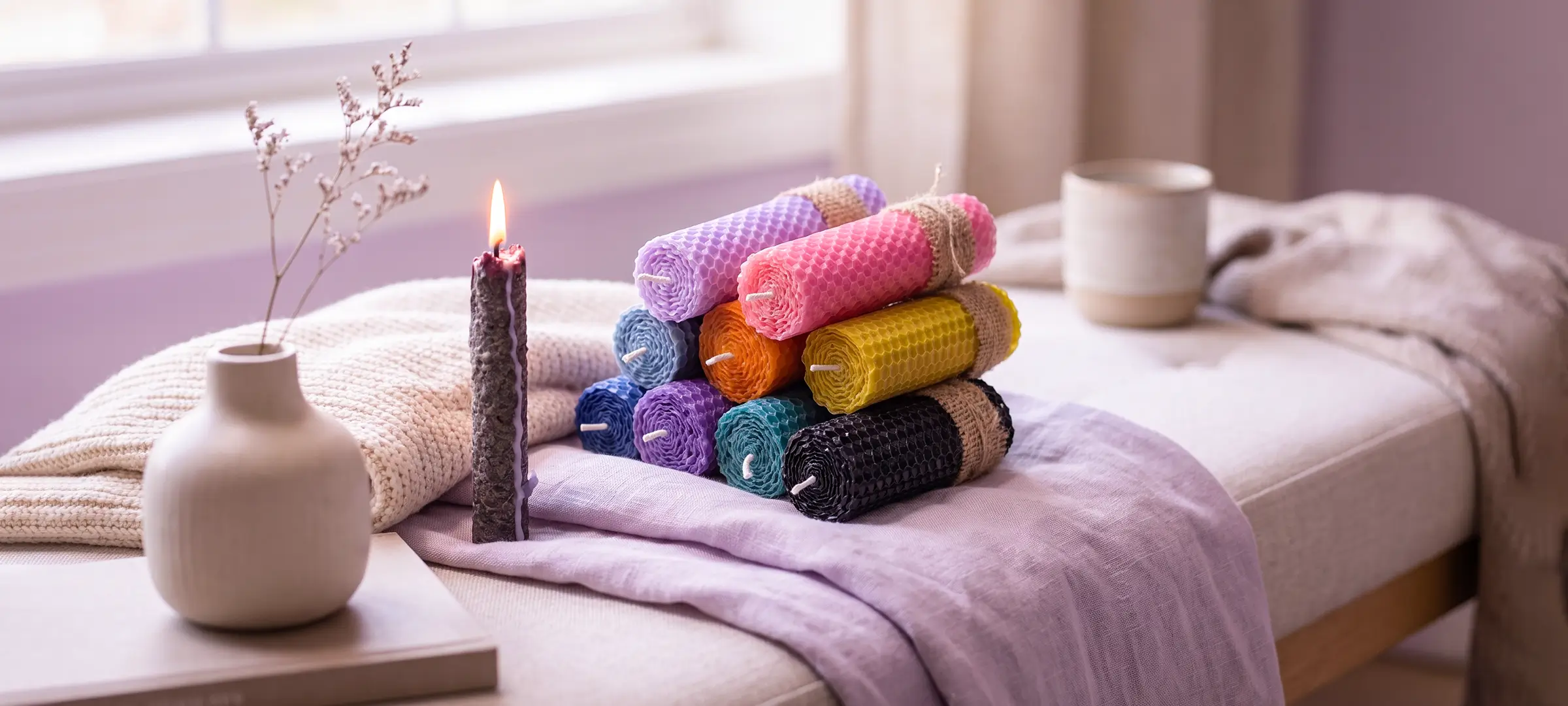 beeswax candles