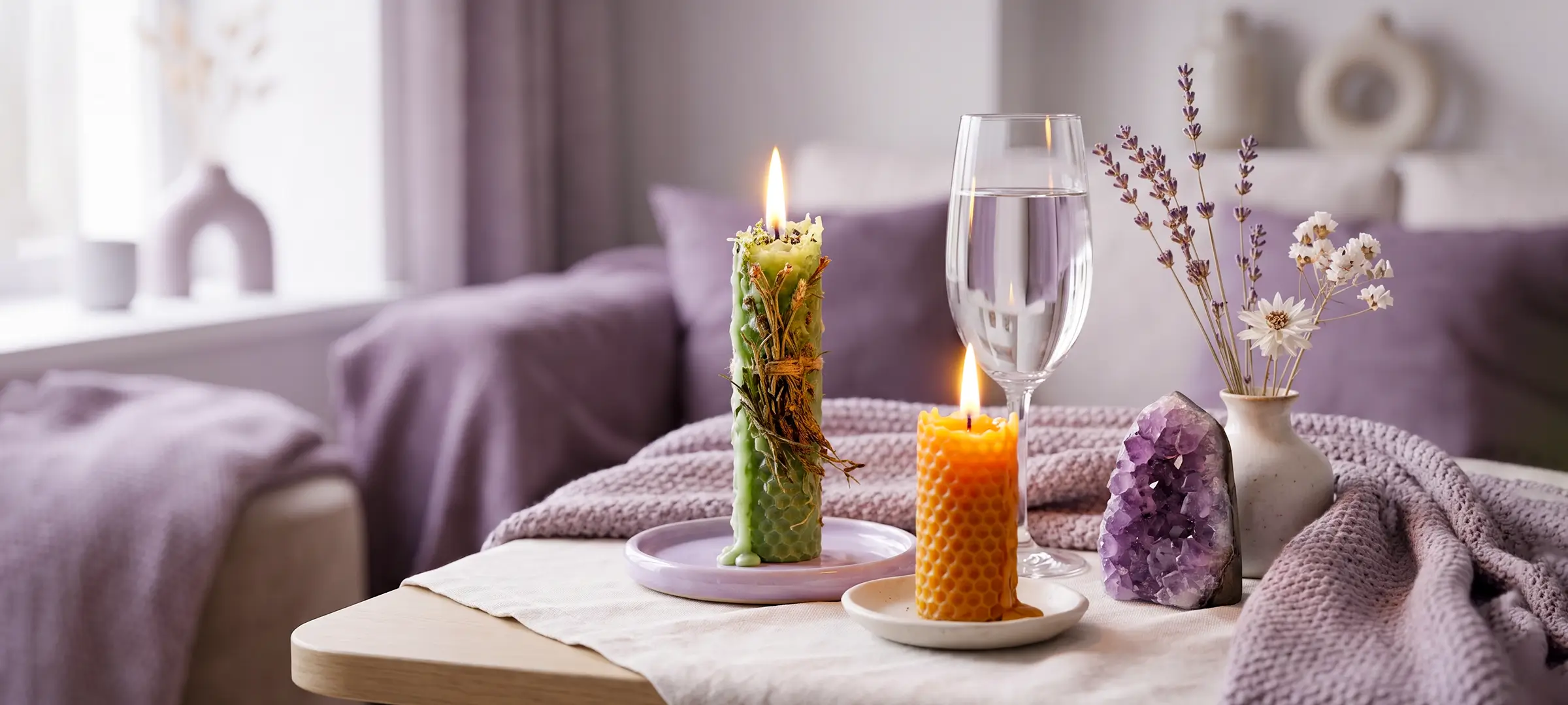 beeswax candles