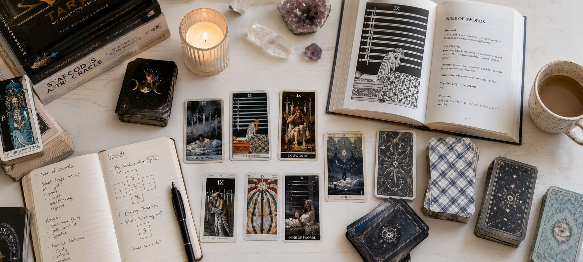 Nine of Swords Tarot