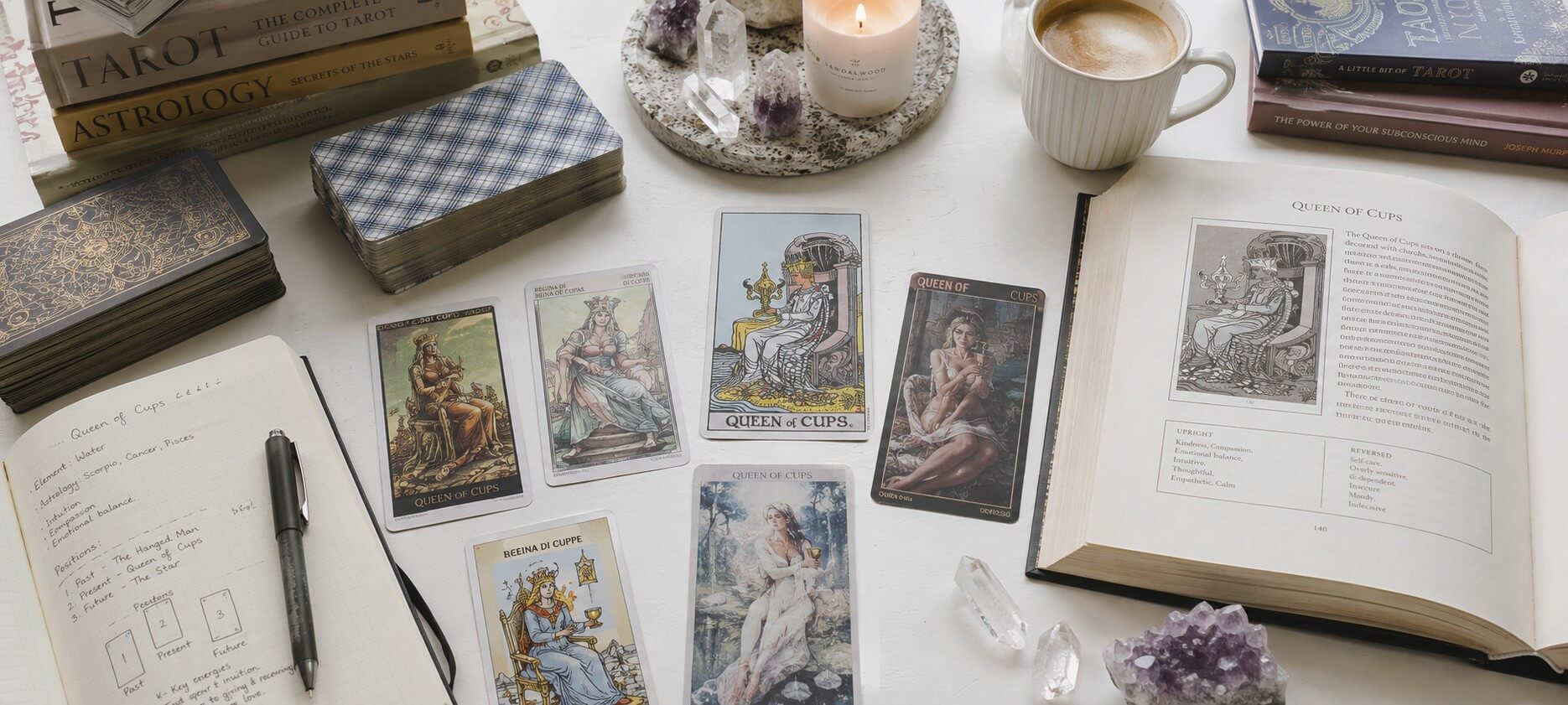 Queen of Cups Tarot