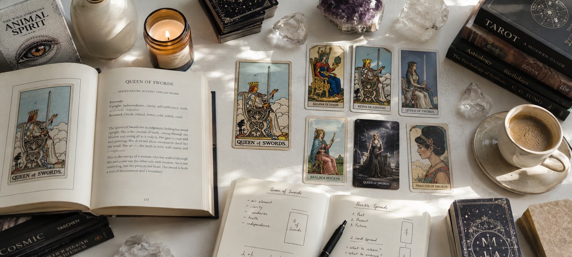 Queen of Swords Tarot