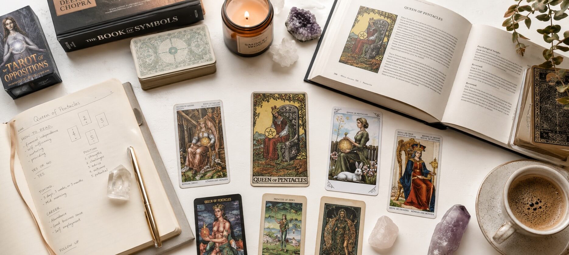 Queen of Pentacles Tarot