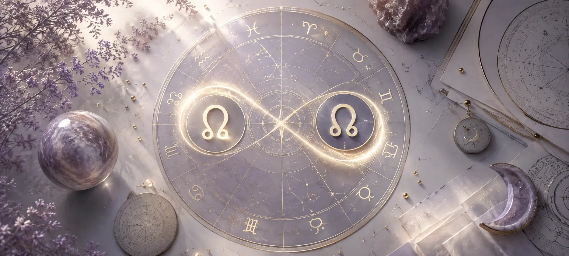Karmic nodes in natal chart