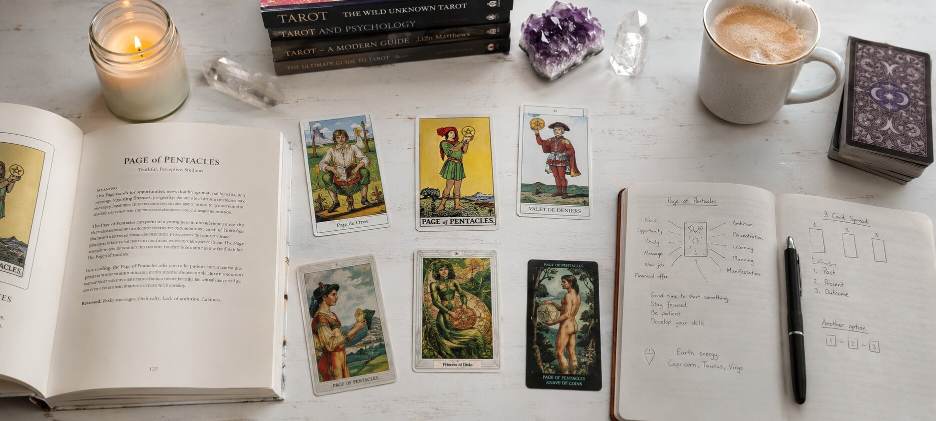 Page of Pentacles Tarot