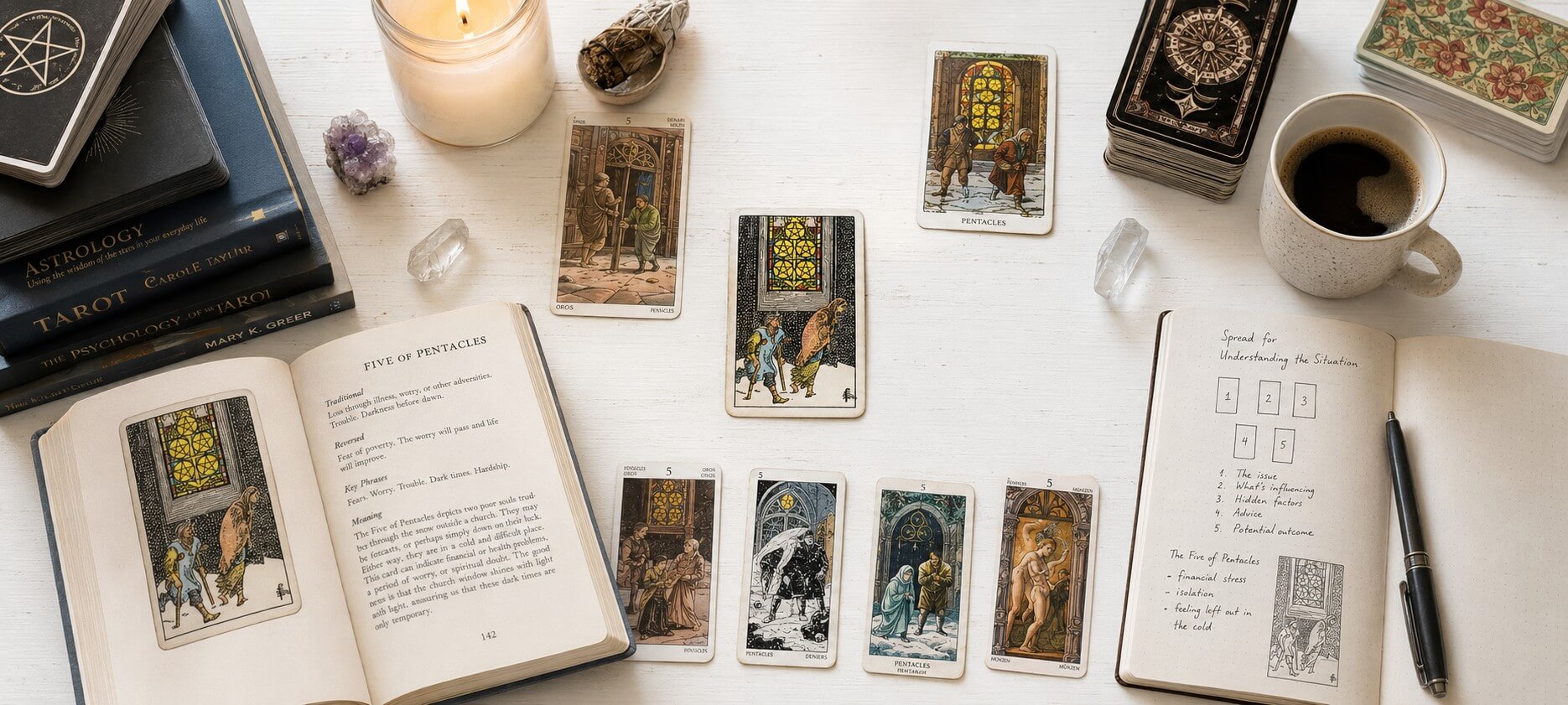Five of Pentacles Tarot