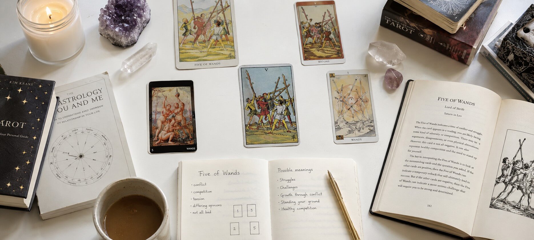 Five of Wands Tarot