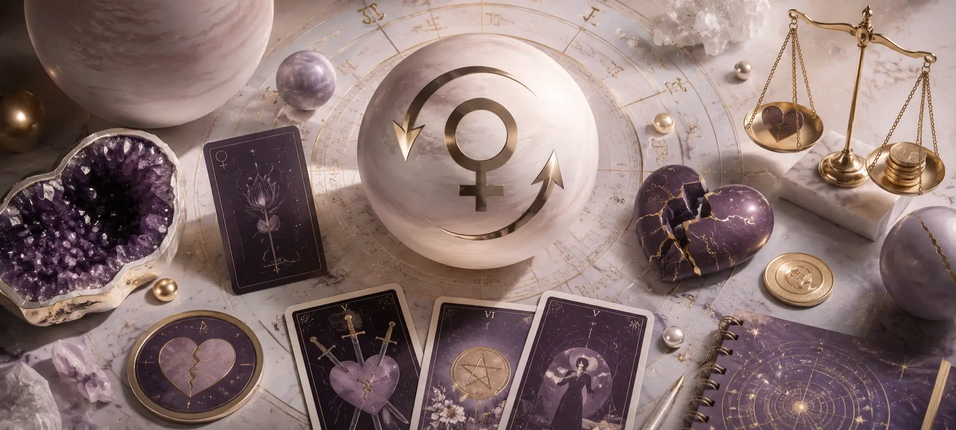 Retrograde Venus Tarot