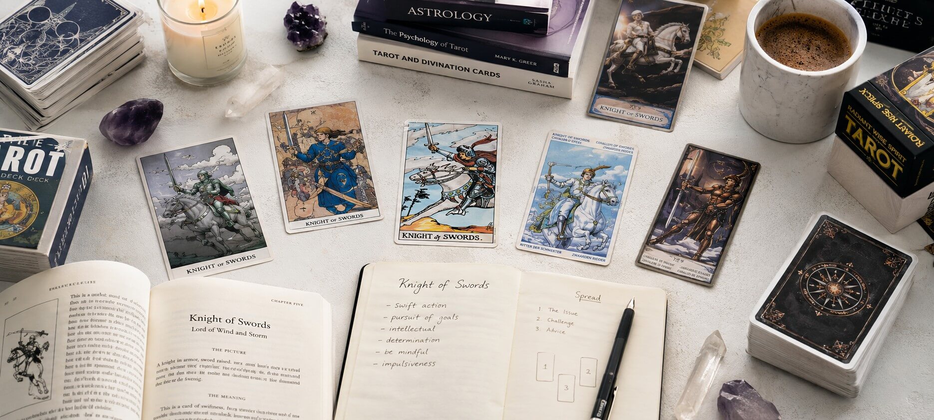 Knight of Swords Tarot