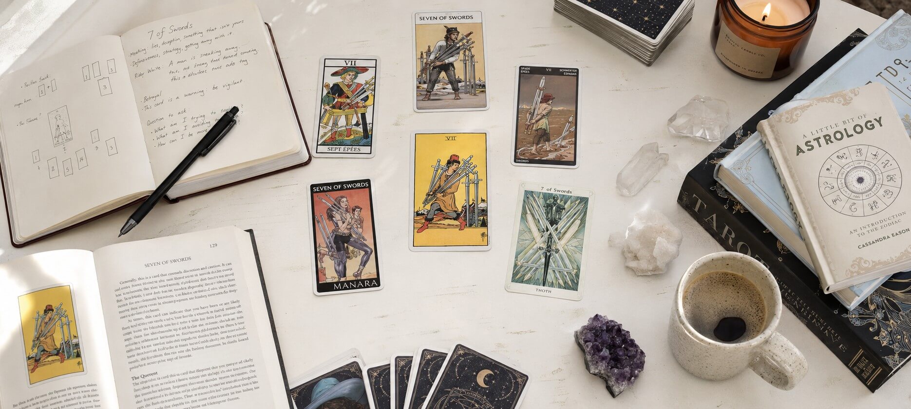 Seven of Swords Tarot