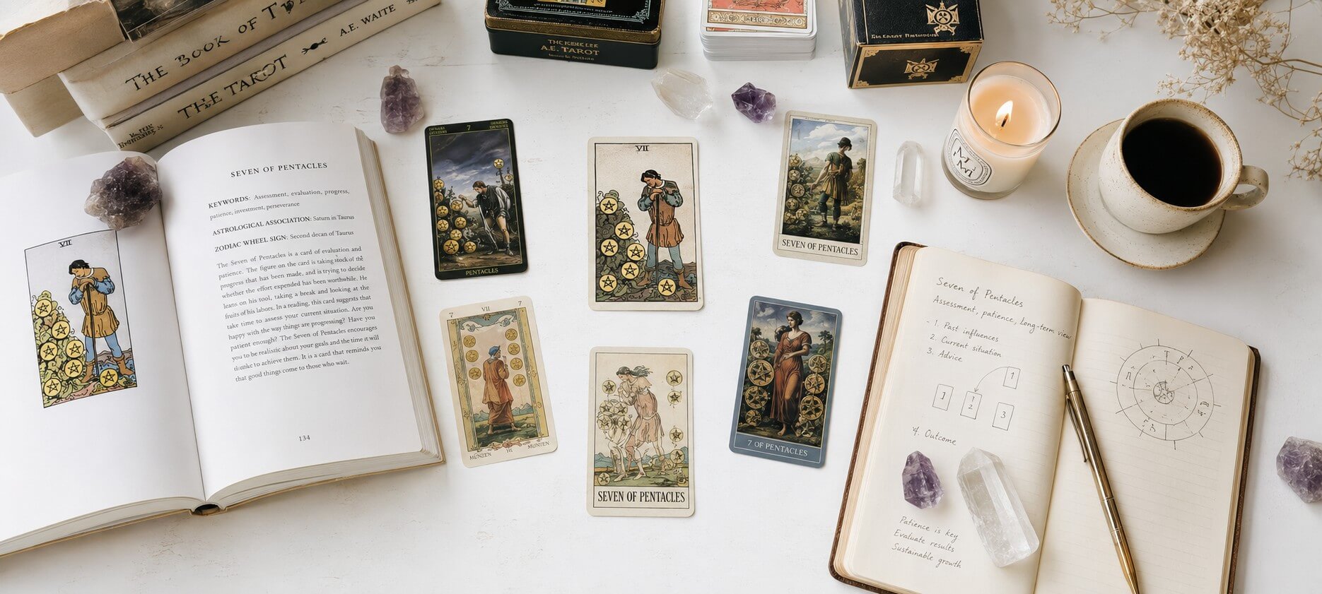 Seven of Pentacles Tarot