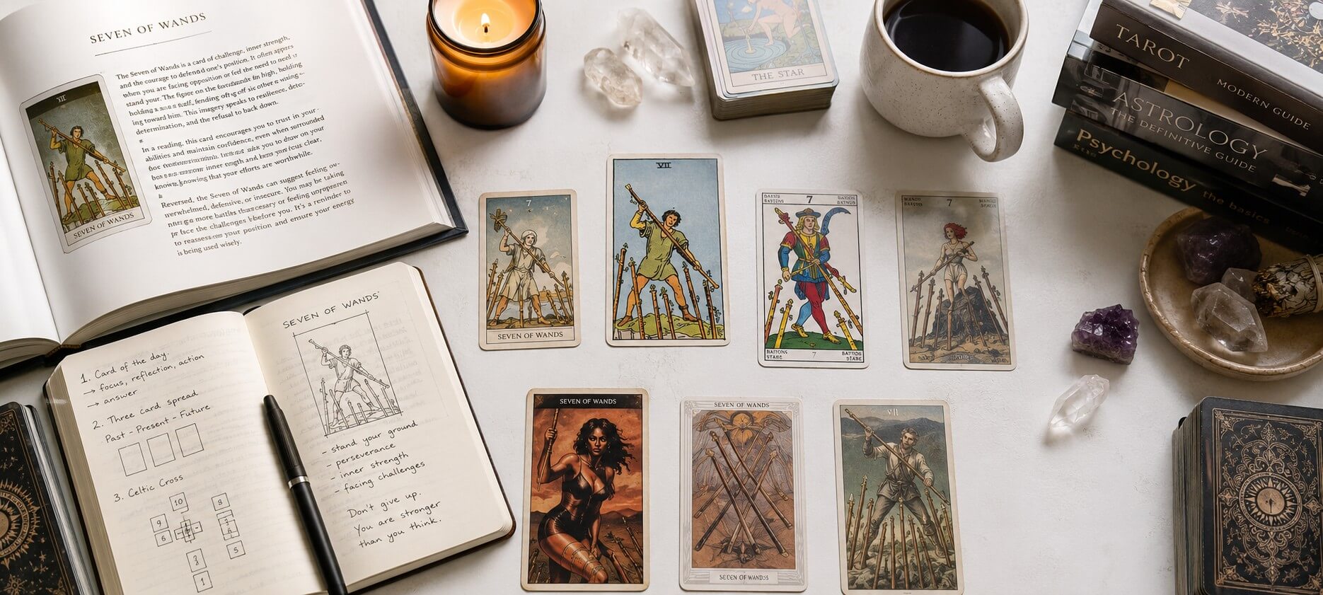 Seven of Wands Tarot