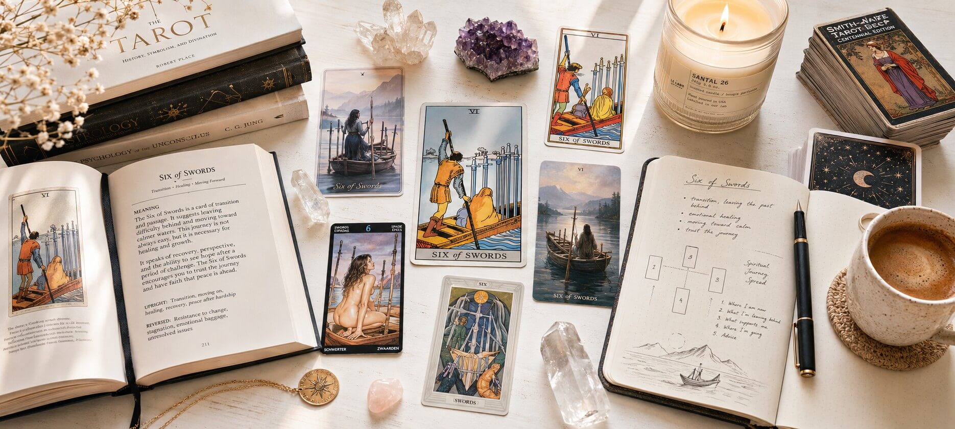 Six of Swords Tarot