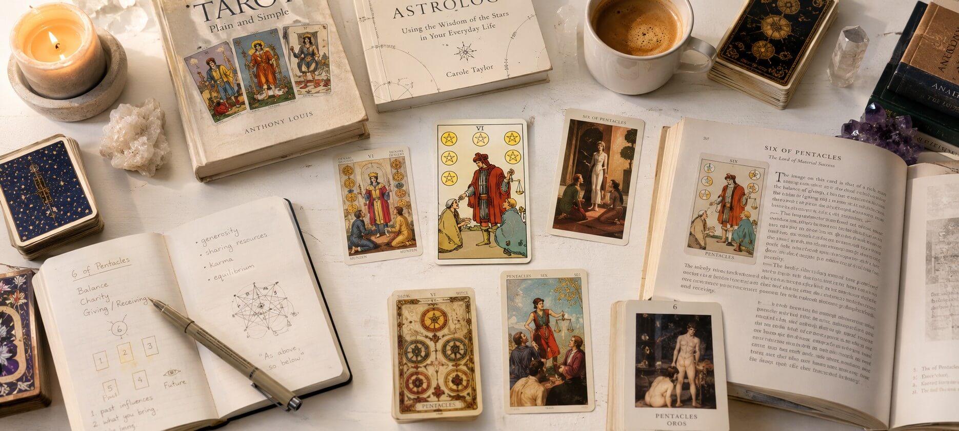 Six of Pentacles Tarot