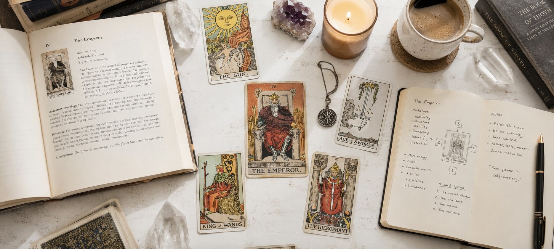 The Emperor Tarot