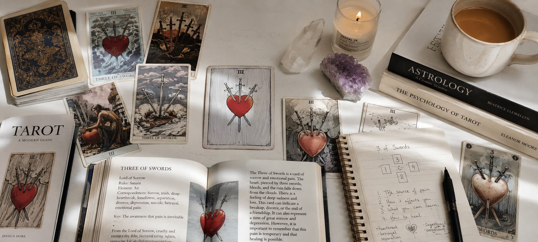 Three of Swords Tarot